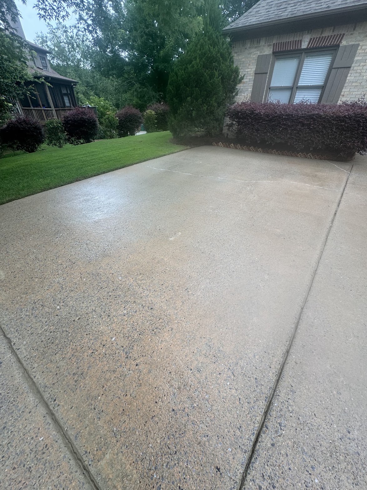 Driveways after