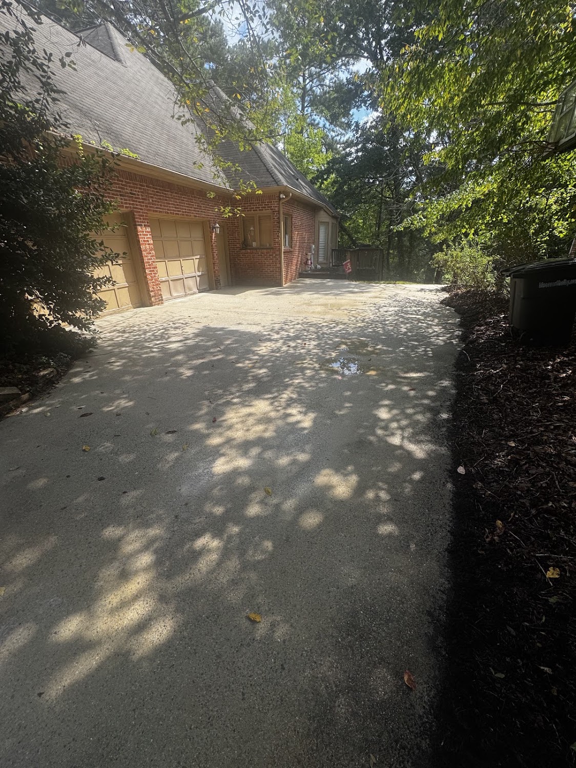 Driveways after
