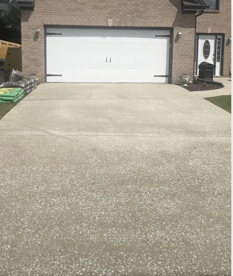 Driveways after