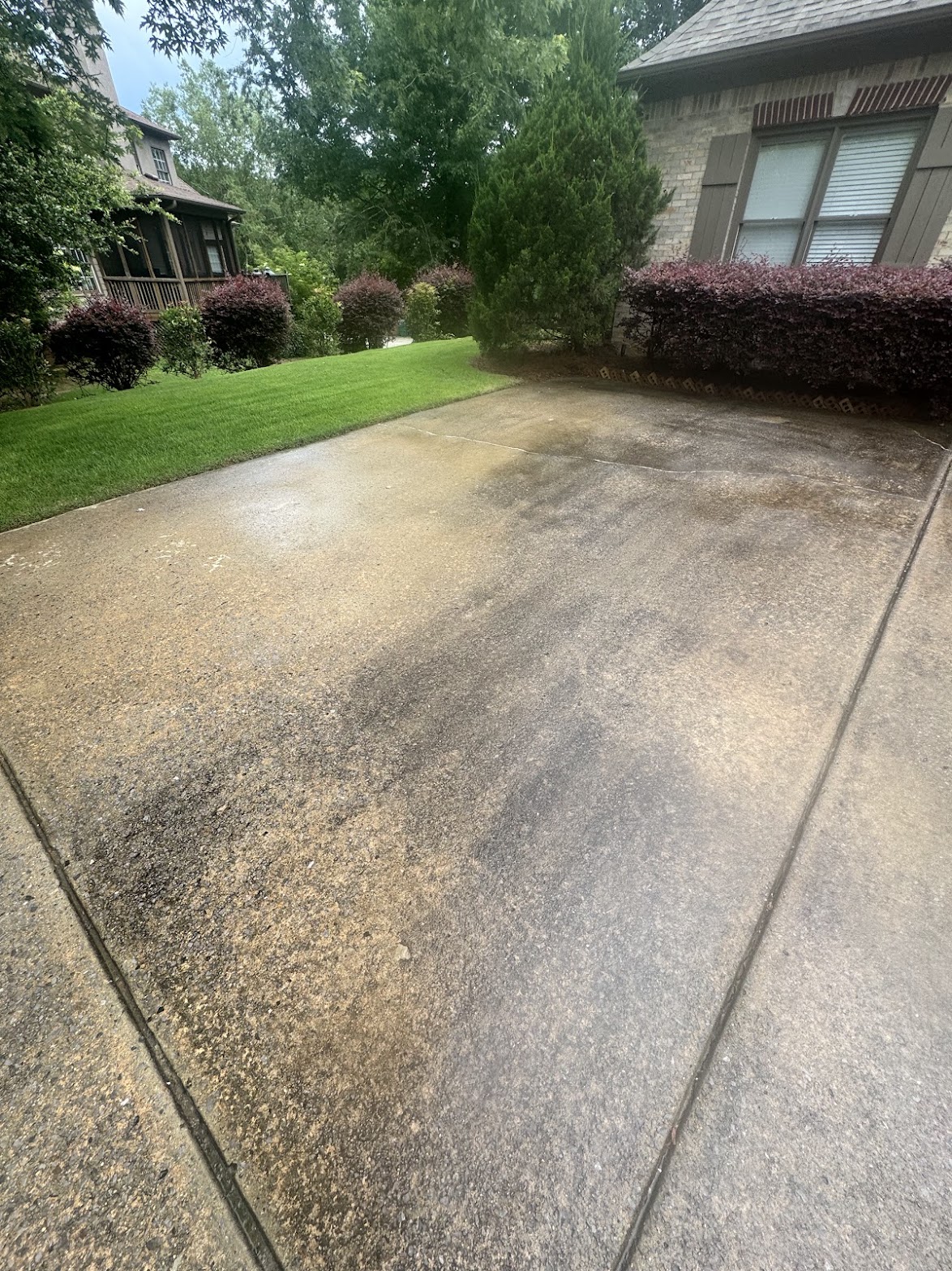 Driveways before