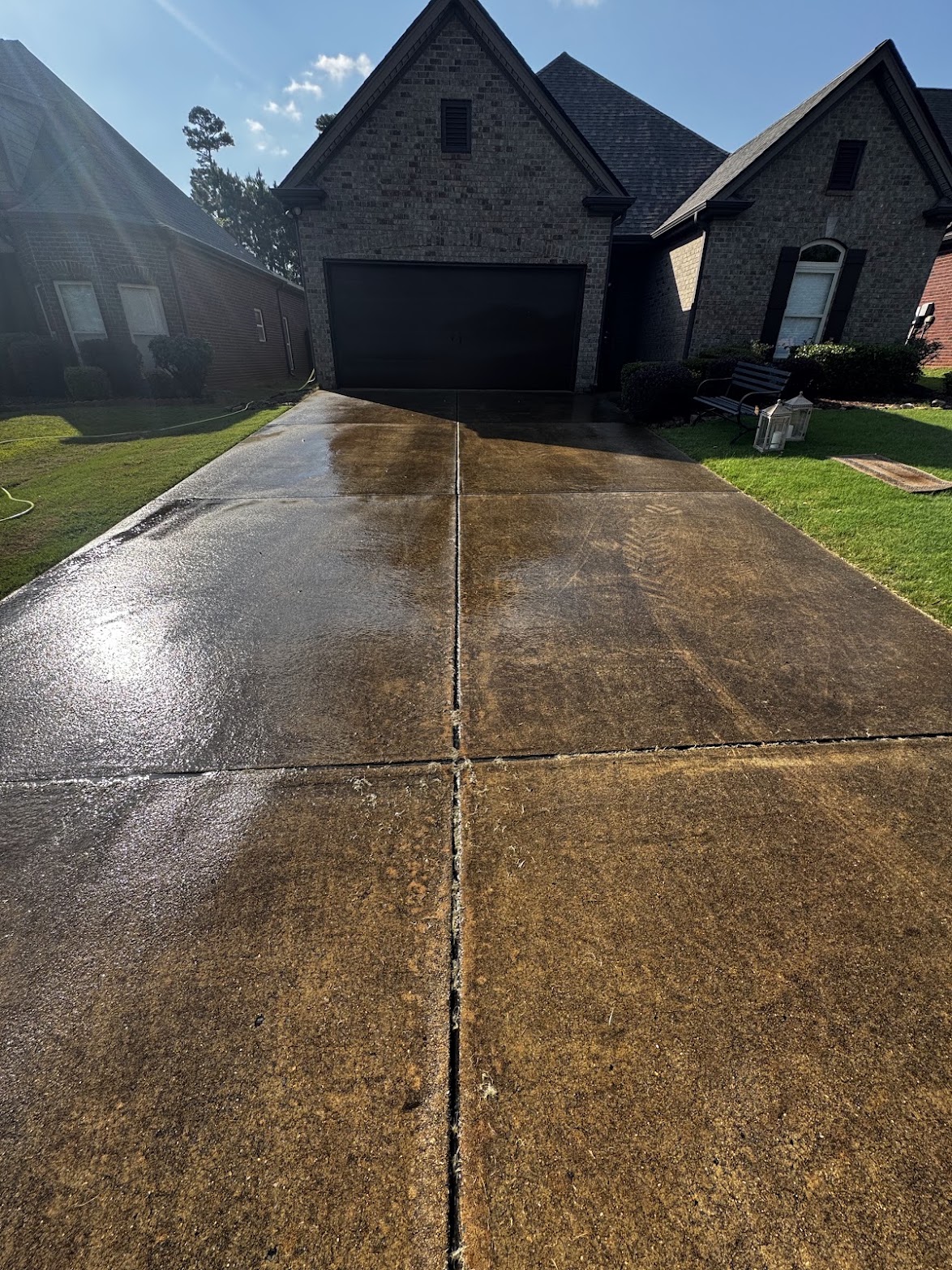 Driveways before