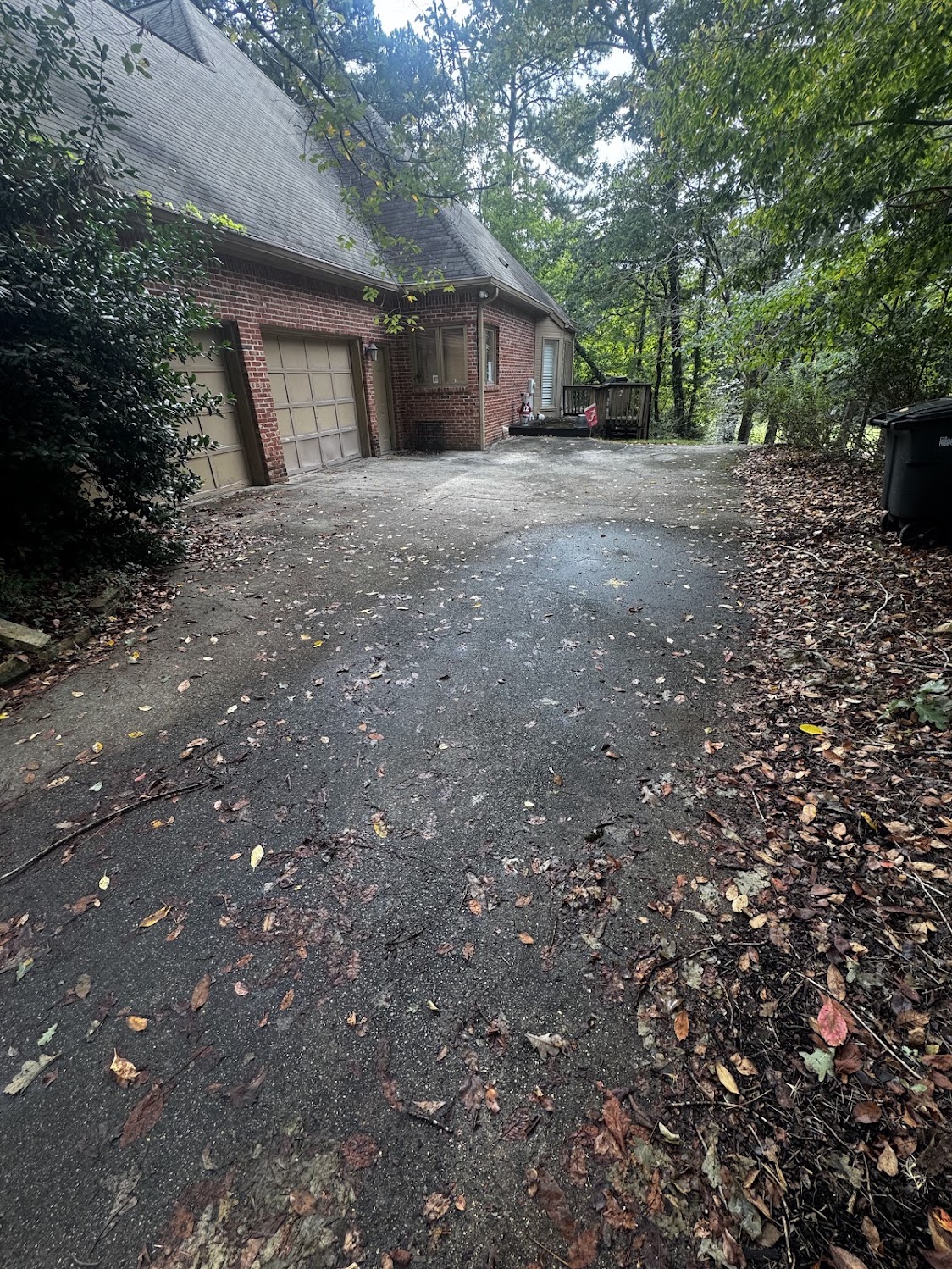 Driveways before