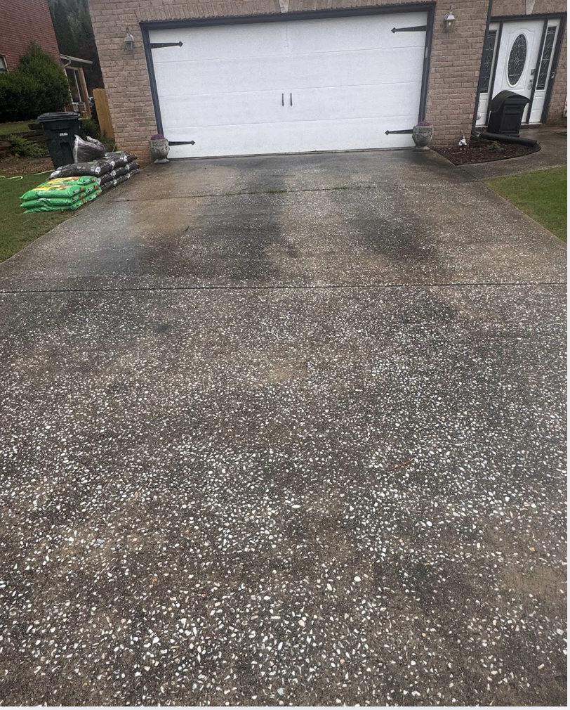 Driveways before